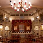 Diamond Horseshoe interior at Magic Kingdom, Walt Disney World. Photo courtesy of Disney.