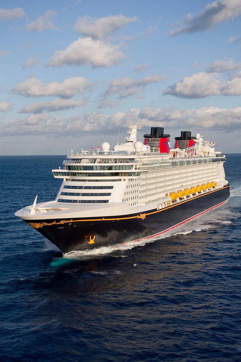 Disney Cruise Line ship at sea