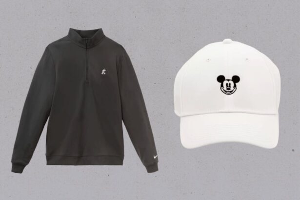 Disney x Nike Golf Performance Collection featuring Mickey Mouse apparel