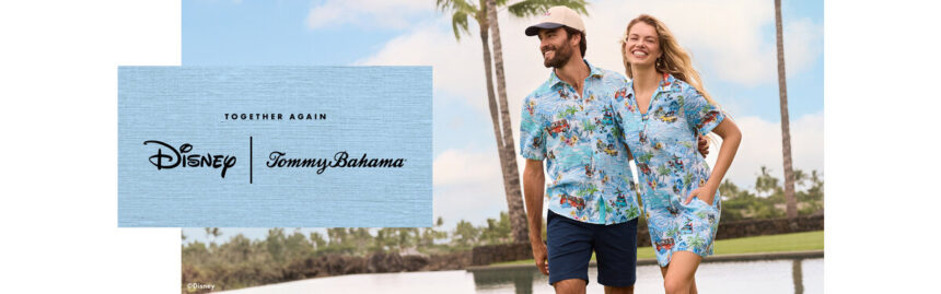 Disney x Tommy Bahama Spring 2026 Collection - Photo courtesy of Tommy Bahama