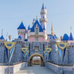Sleeping Beauty Castle at Disneyland Park in Anaheim California