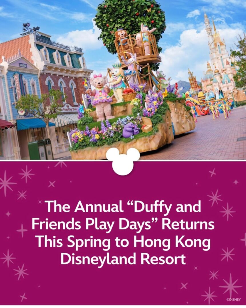 Duffy and Friends Play Days at Hong Kong Disneyland