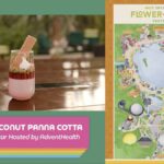 Coconut Panna Cotta from the new Nectar Outdoor Kitchen at EPCOT Flower and Garden Festival 2026