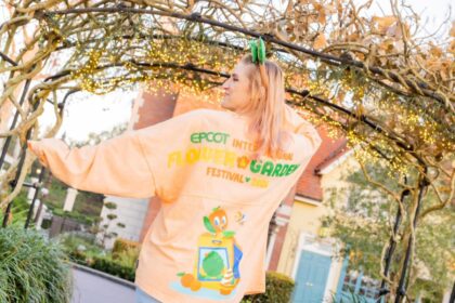 EPCOT Flower and Garden Festival 2026 Orange Bird Spirit Jersey merchandise. Photo courtesy of Disney.