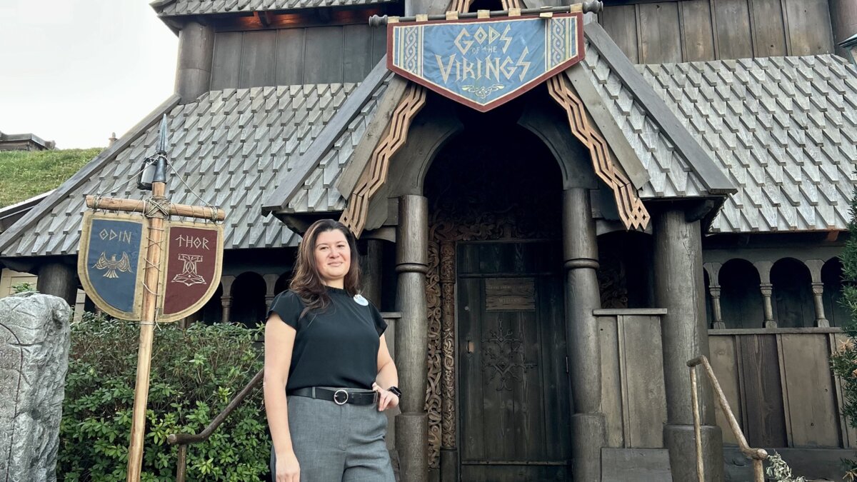 Rosa, an Air Force veteran and Associate Project Manager, leading the Norway Pavilion refresh at EPCOT