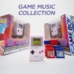 Pokemon Game Music Collection Game Boy Jukebox with 45 mini cartridges from Pokemon Red and Blue