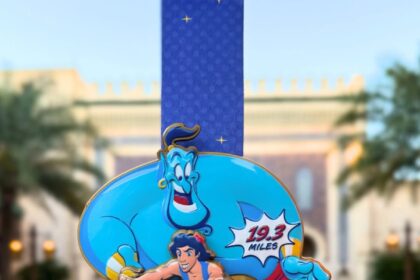 2026 runDisney Springtime Surprise Weekend medals featuring Disney duo characters