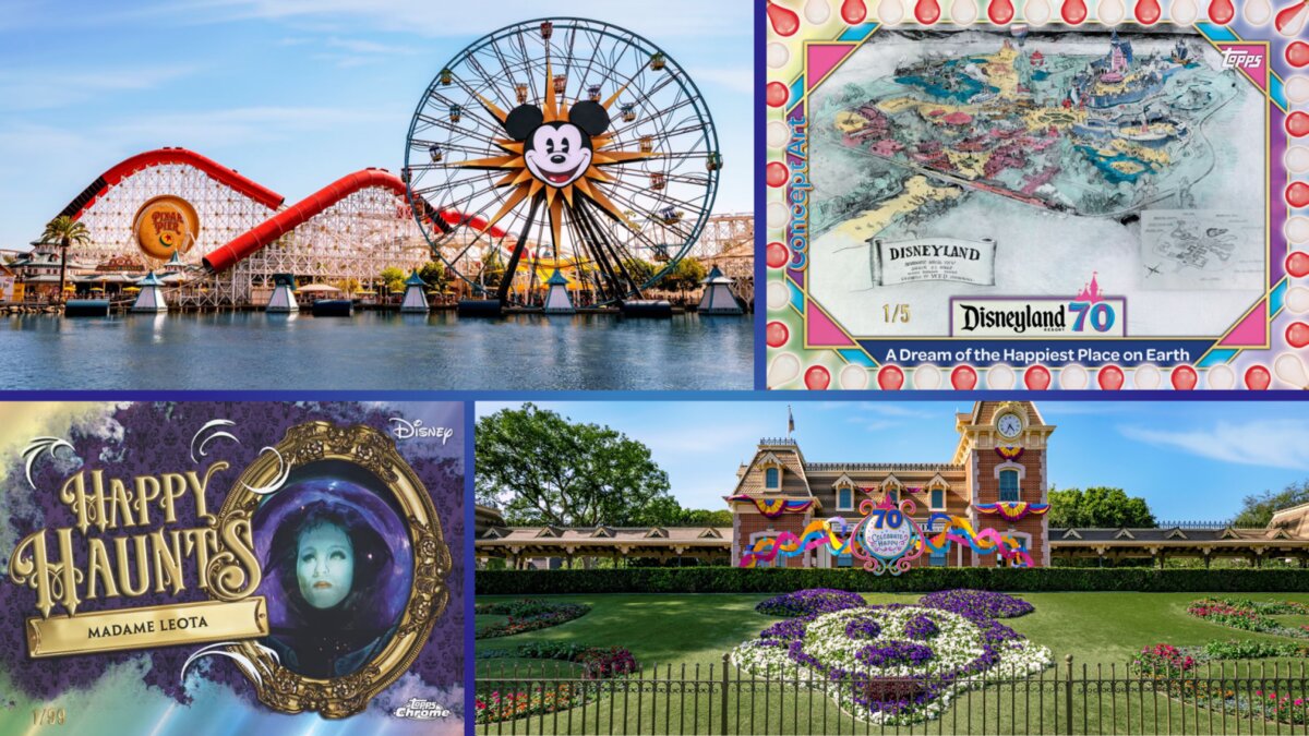 New Topps Disneyland 70th Anniversary Trading Cards Coming to the