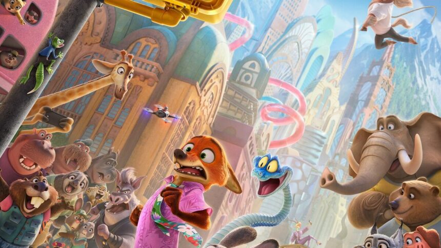 Judy Hopps and Nick Wilde in Zootopia 2, winner of the 2026 BAFTA for Best Animated Film