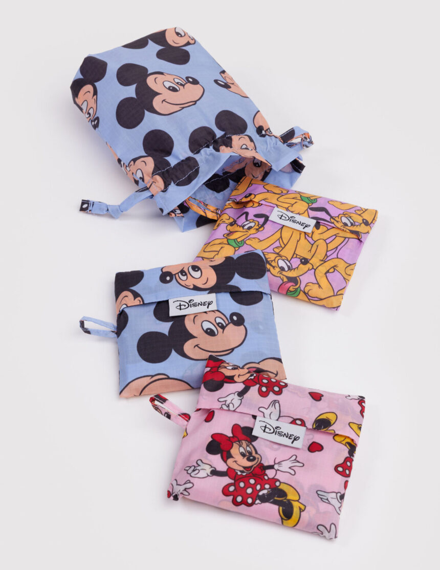 BAGGU Disney Standard Baggu Set of 3 Mickey Minnie Pluto