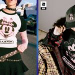 Disney x BLACKPINK Collection by Complex featuring punk-inspired Mickey and Minnie Mouse designs. Photo courtesy of Disney