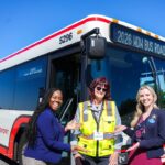 Disney bus driver Doc competing in the 2026 Bus Roadeo at Walt Disney World