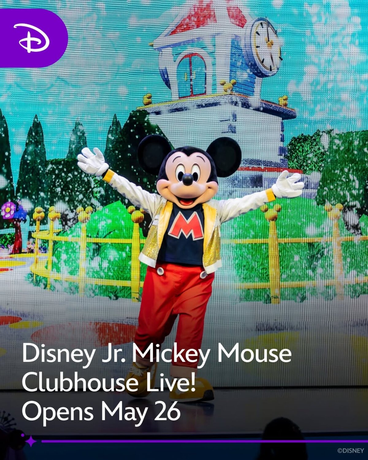 Disney Jr. Mickey Mouse Clubhouse Live show at Hollywood Studios 2026