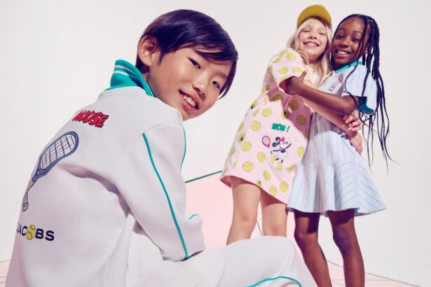 Disney x Marc Jacobs Kids Spring Summer 2026 tennis collection featuring Mickey and Friends