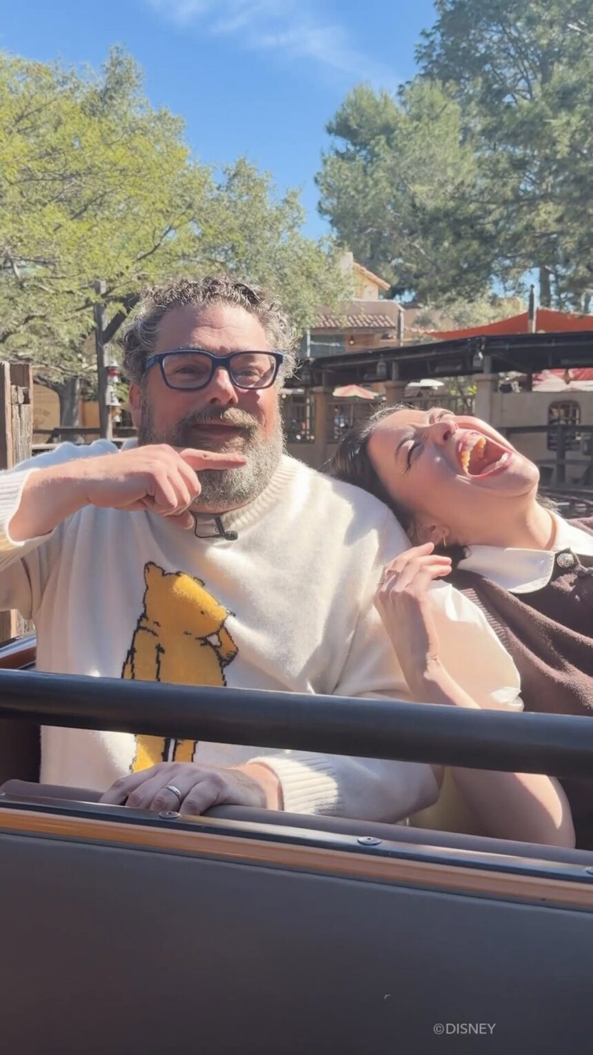 DisneyParks Instagram reel screenshot - calmest ride in the wilderness parody - March 2026