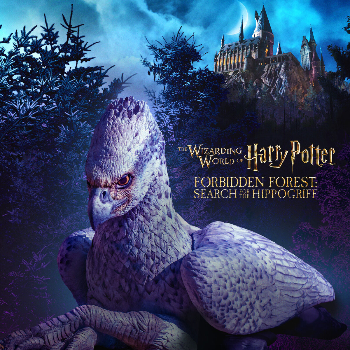 Forbidden Forest Hippogriff key art