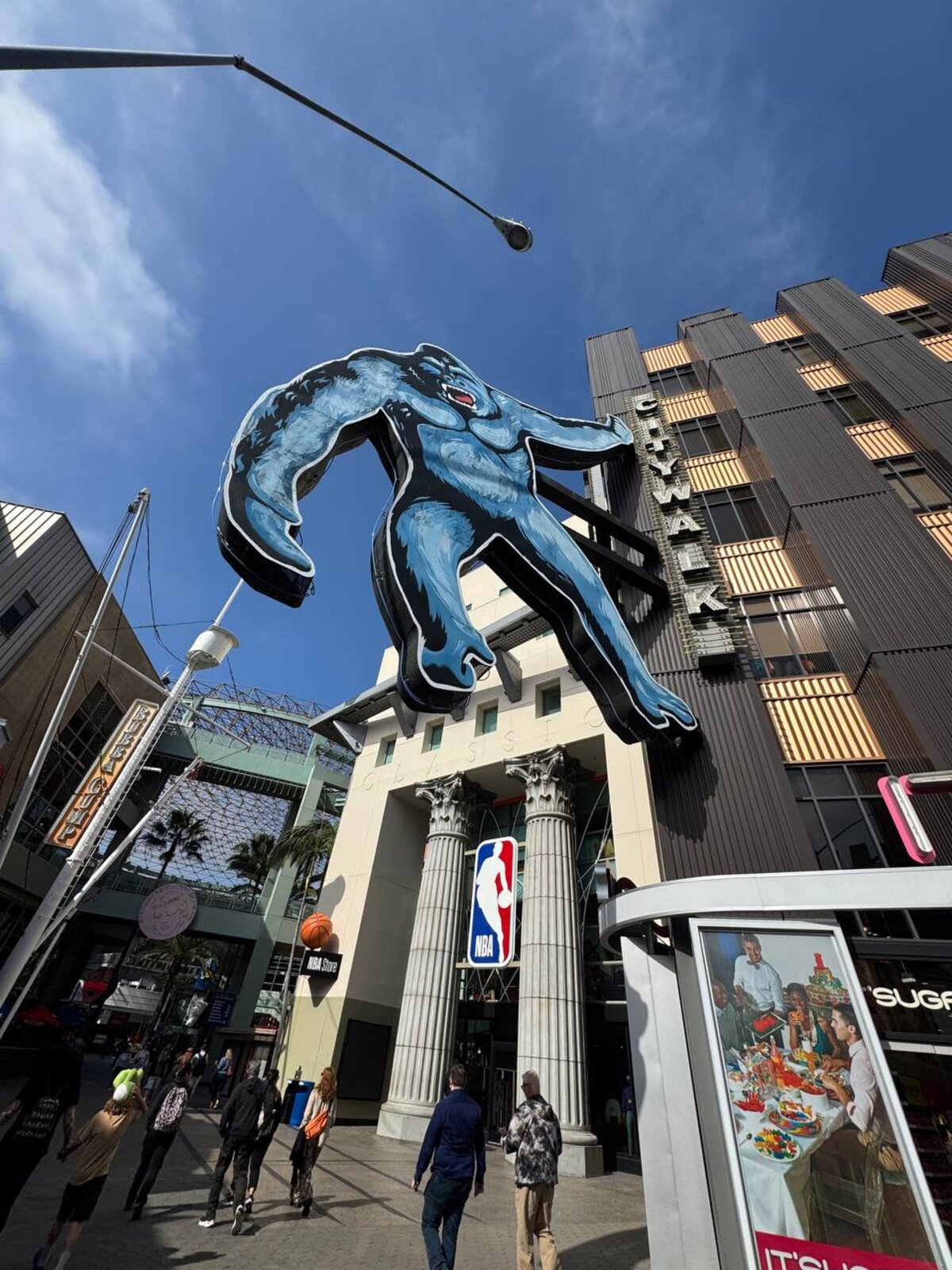 CityWalk at Universal Studios Hollywood ahead of the Fast & Furious: Hollywood Drift ride vehicle reveal