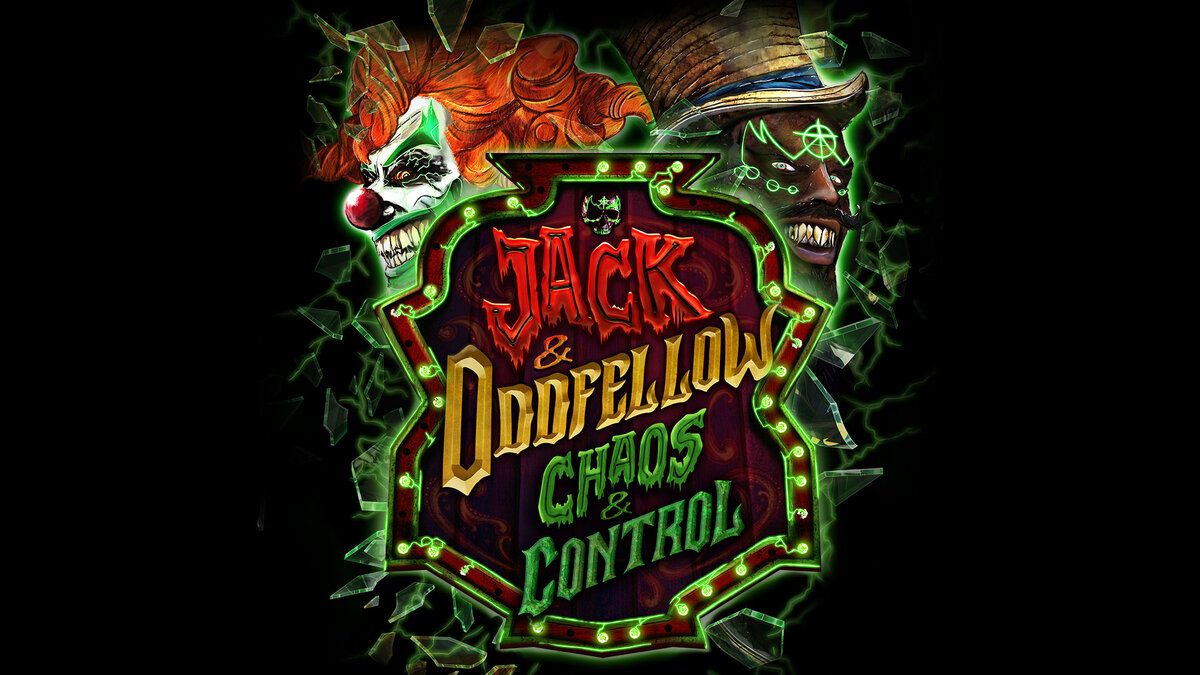 Jack and Oddfellow Chaos and Control key art Halloween Horror Nights 35