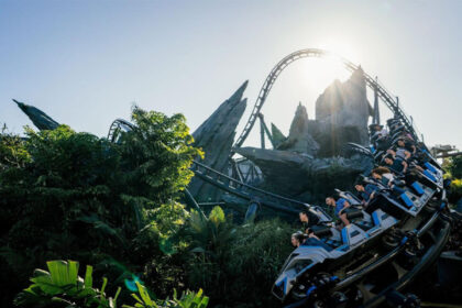 Jurassic World VelociCoaster at Universal Islands of Adventure