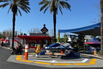 LEGO Galaxy area overview at LEGOLAND California