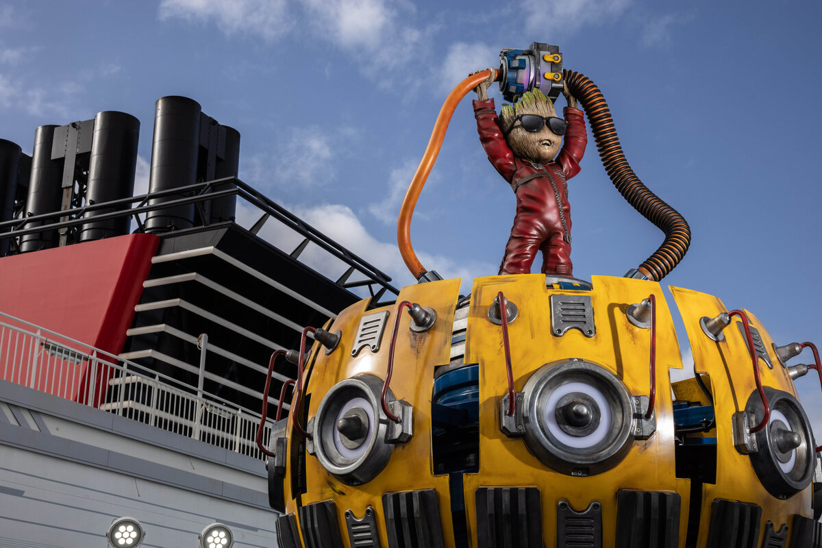 Marvel Landing on the Disney Adventure