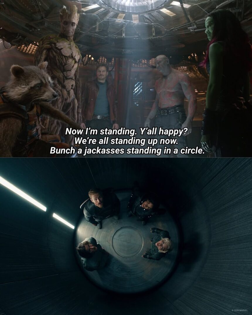 Marvel MCU group shot for Disney Plus streaming promotion March 2026