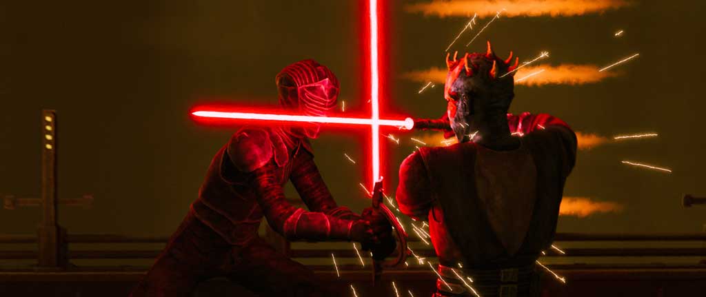 Darth Maul in Star Wars: Maul - Shadow Lord on Disney+