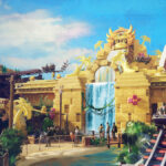 Mine-Cart Madness ride at Donkey Kong Country in Super Nintendo World, Universal Epic Universe