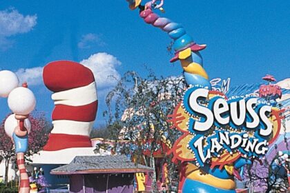 Seuss Landing entrance at Islands of Adventure, Universal Orlando Resort