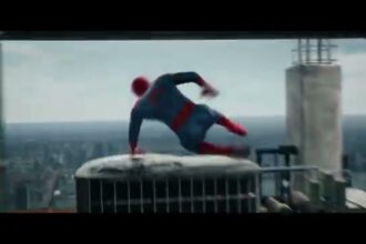 Tom Holland as Spider-Man in Spider-Man: Brand New Day official trailer