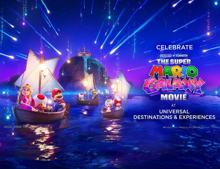 Super Mario Galaxy Movie celebration coming to Super Nintendo World