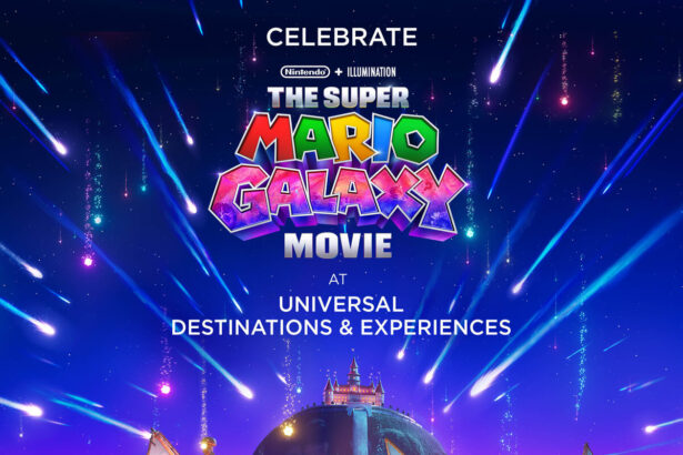 Super Mario Galaxy Movie limited-time experience at Super Nintendo World - Photo courtesy of Universal Orlando Resort