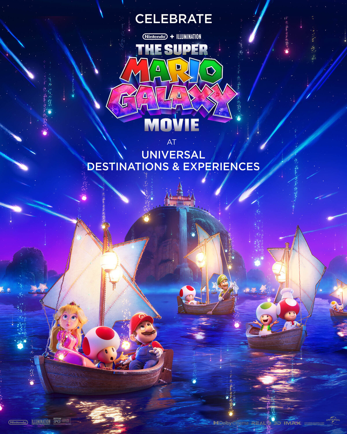 Super Mario Galaxy Movie limited-time experience at Super Nintendo World - Photo courtesy of Universal Orlando Resort