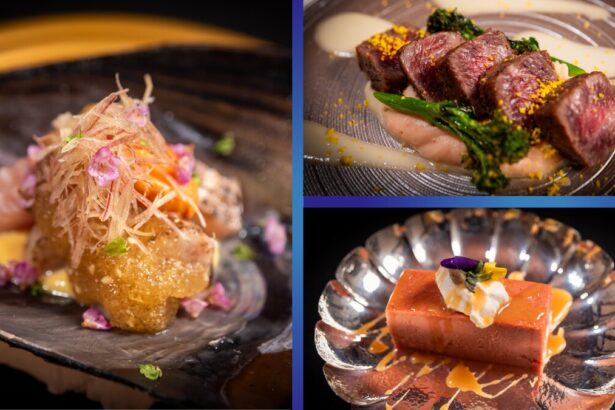 Takumi-Tei spring menu dishes at EPCOT