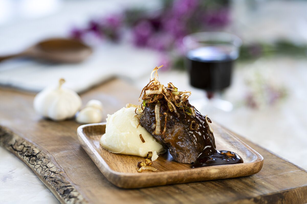Red Wine-Braised Short Rib at Busch Gardens Food Wine and Garden Festival