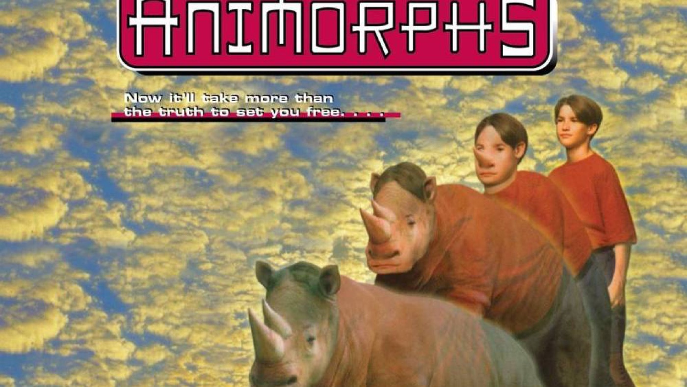Animorphs book series cover art