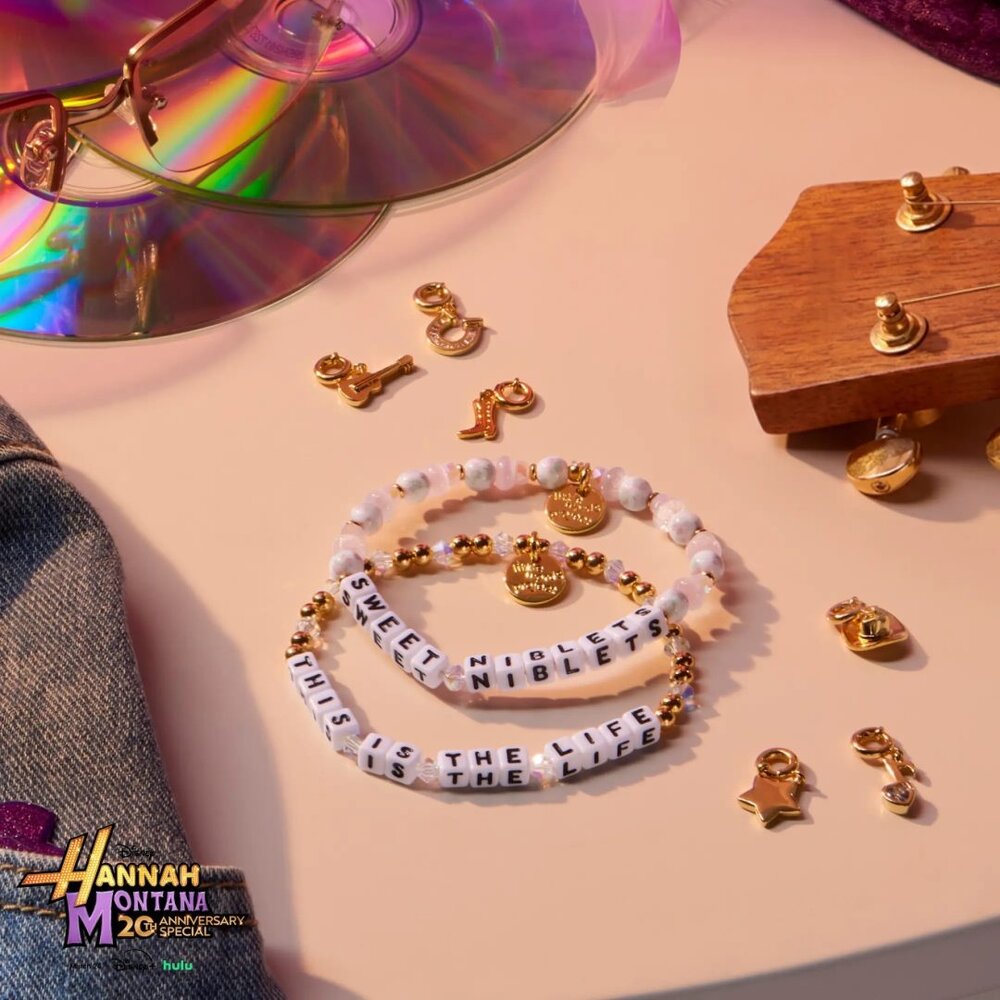 Hannah Montana Best of Both Worlds bracelet set from Little Words Project