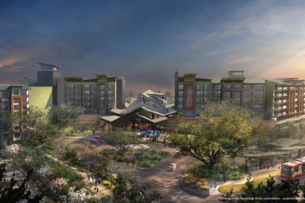 Official rendering of Disney Lakeshore Lodge at Walt Disney World
