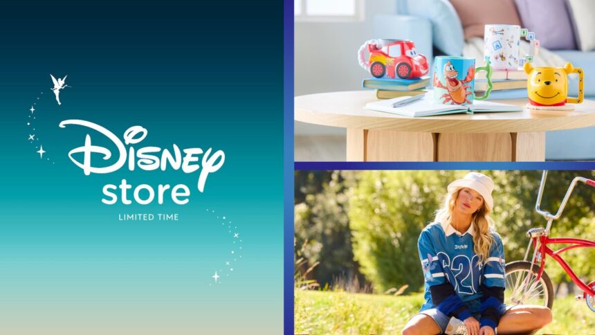 Disney Store Limited Time promotional image for new temporary retail destinations in 2026