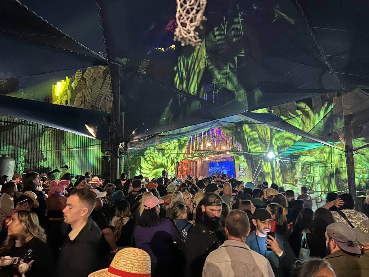 Crowd waiting in line for the ONE PIECE Grand Pirate Show at Universal Fan Fest Nights 2026