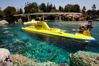Finding Nemo Submarine Voyage submarine at Disneyland