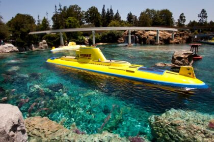 Finding Nemo Submarine Voyage submarine at Disneyland