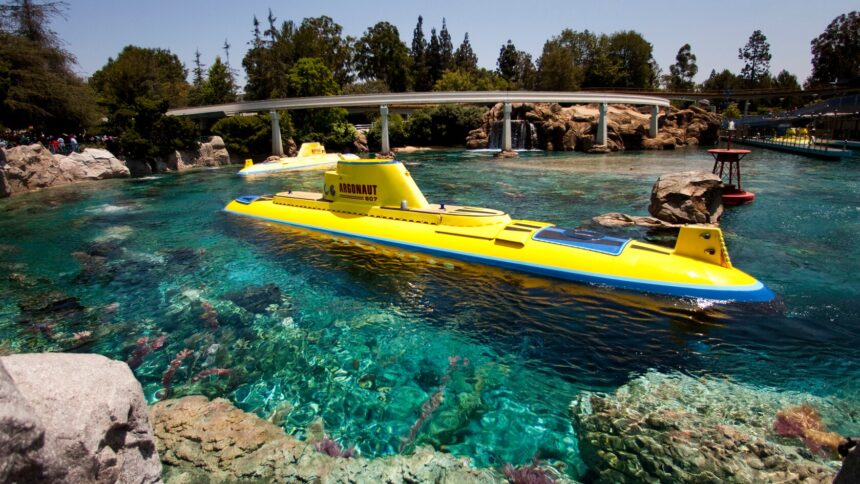 Finding Nemo Submarine Voyage submarine at Disneyland