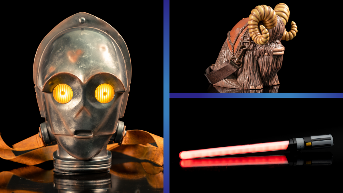 Disneyland Star Wars novelty lineup including popcorn buckets and sippers for April 2026
