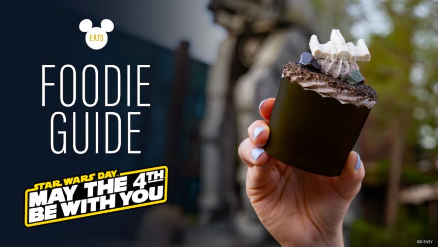 Official Disney Parks Blog art for the 2026 May the 4th foodie guide.