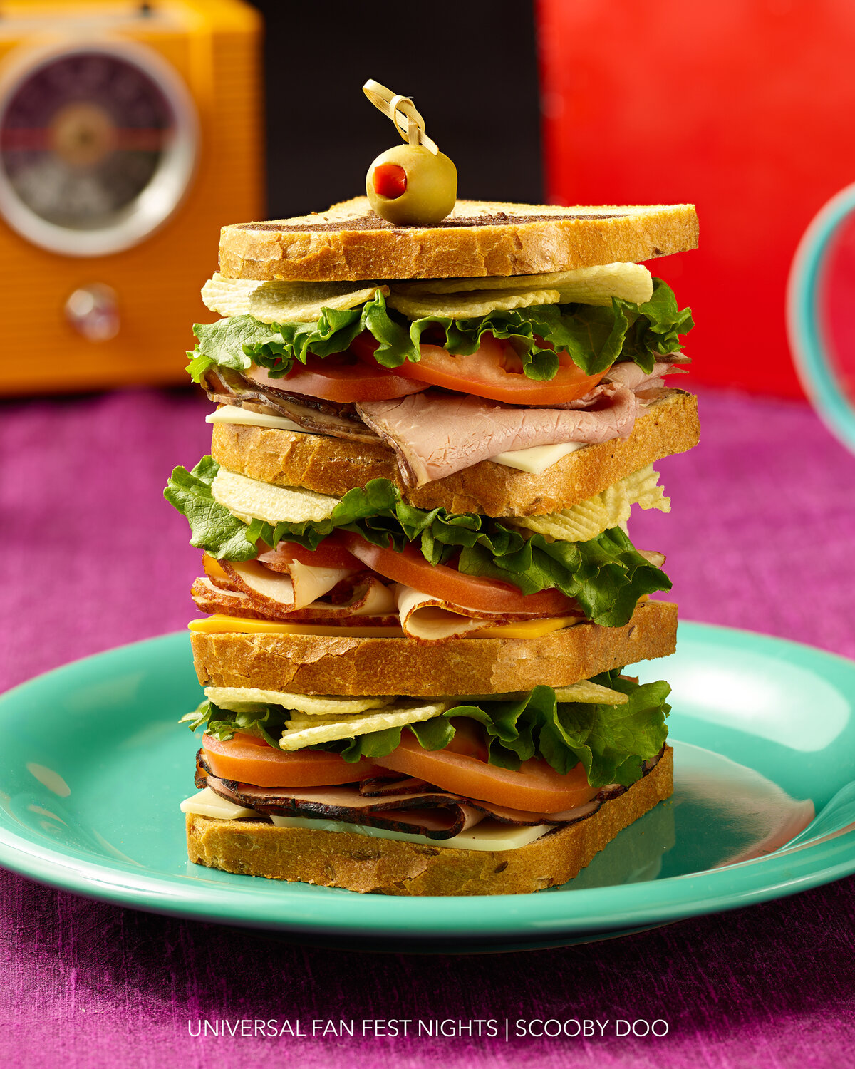 Scooby-Doo themed food at Universal Fan Fest Nights 2026