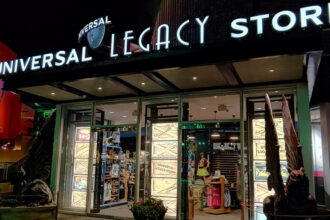 Exterior of Universal Legacy Store at Universal CityWalk in Orlando