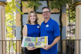 Make-A-Wish alumni Lily and Jim at Disneyland Resort