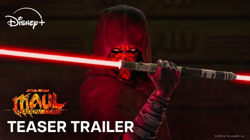 Star Wars Maul Shadow Lord official trailer thumbnail