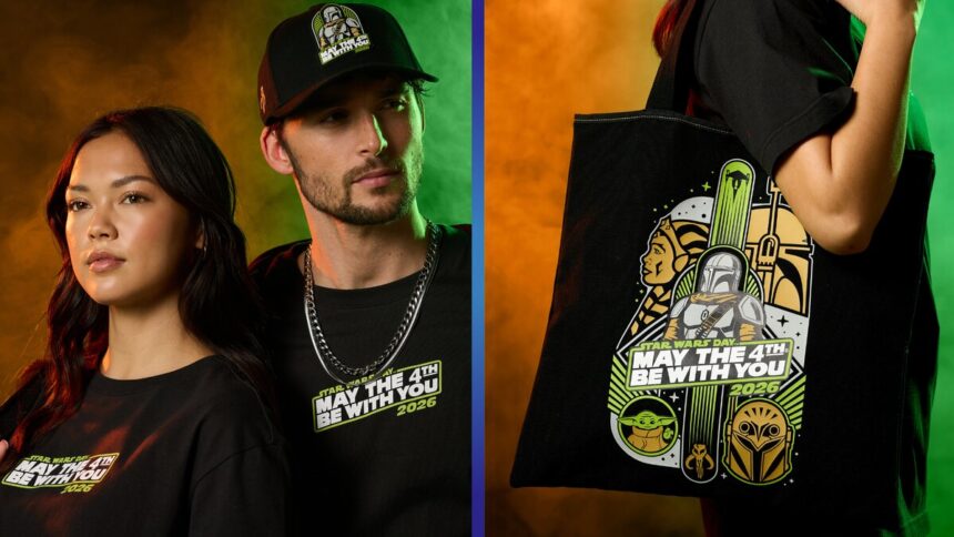 Star Wars Day merchandise collection from Disney Store and Disney Parks